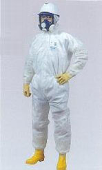 Chemical protection suit for total body (disposable)