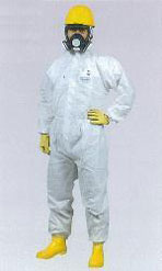 Chemical protection suit for total body (disposable)
