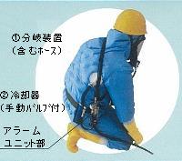 
Cooler suits〔Chemical protection suit for total body (Encapsulated type)〕For HAS